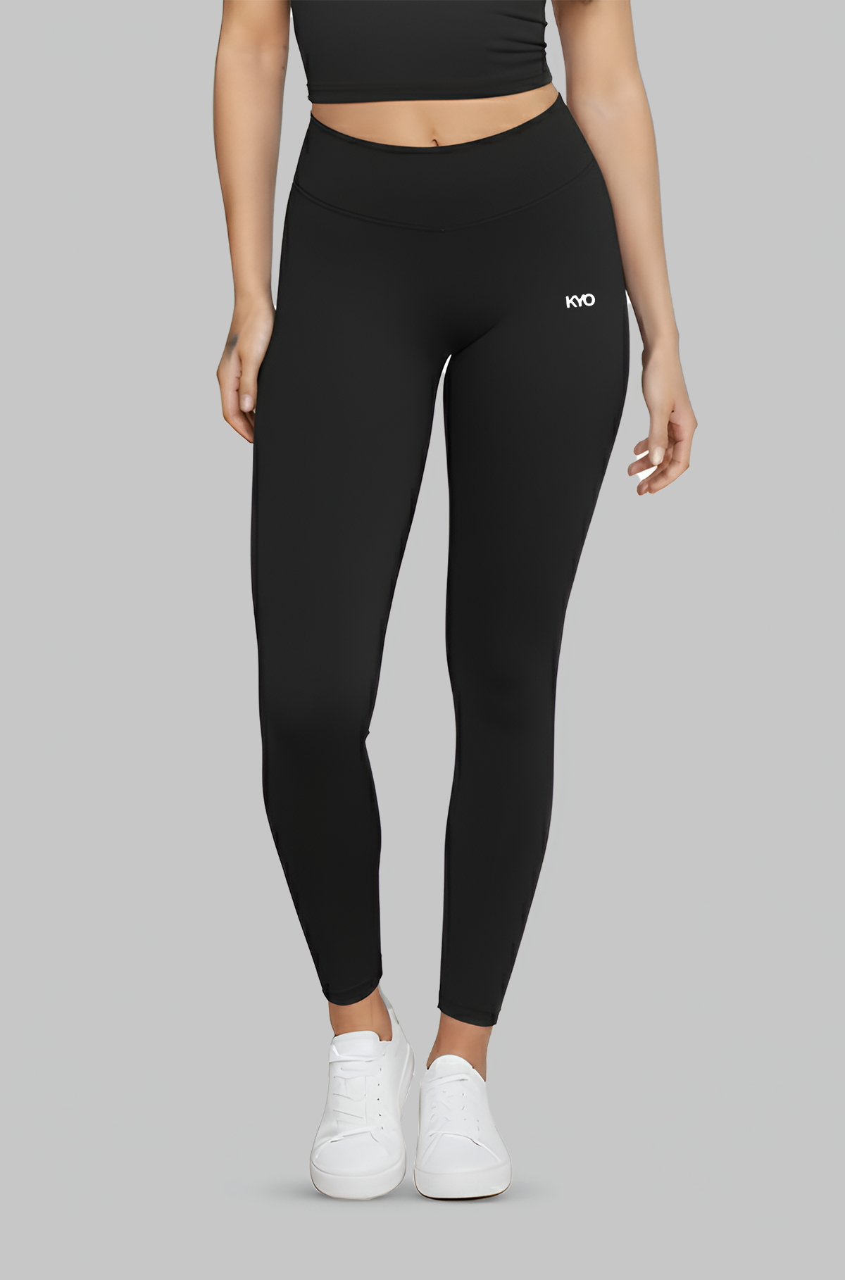 Uzume Scrunch Leggings Long Black