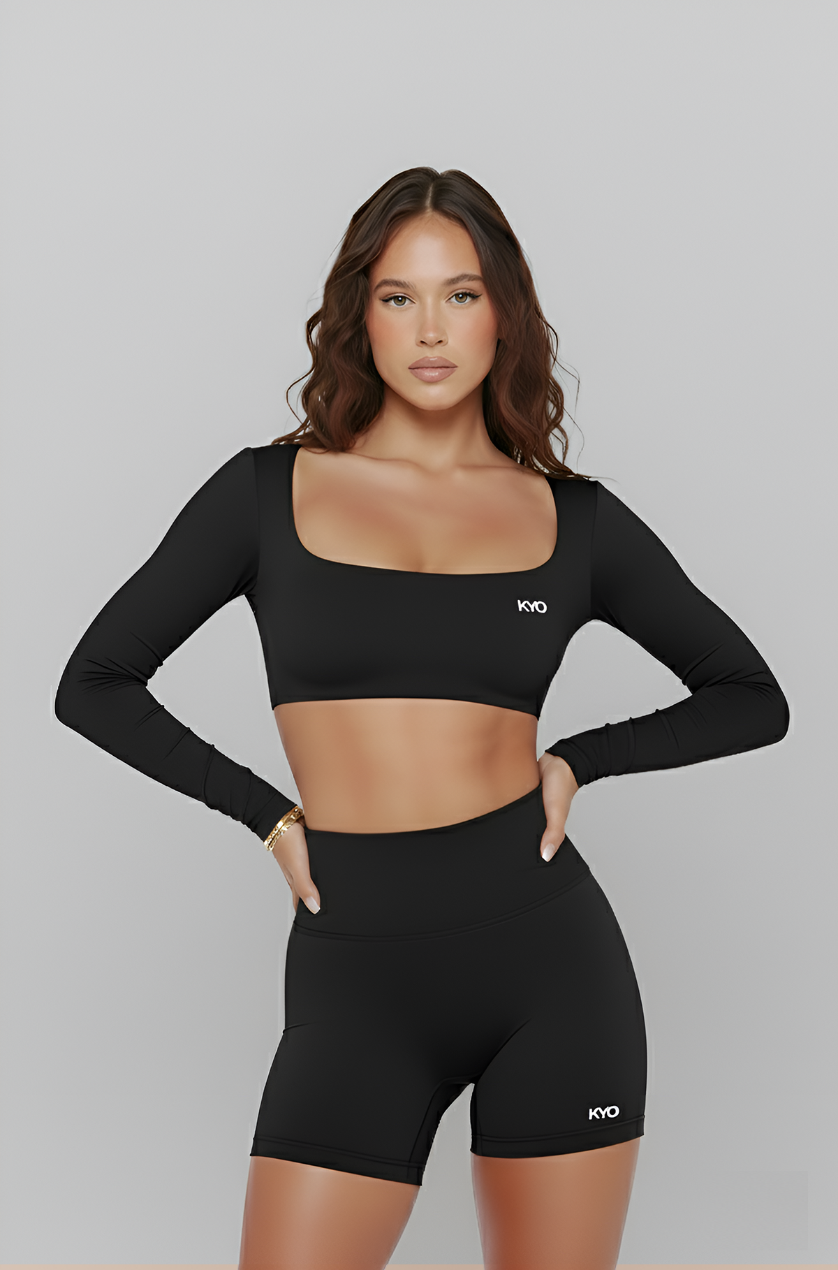 Uzume Long Sleeve Top Black