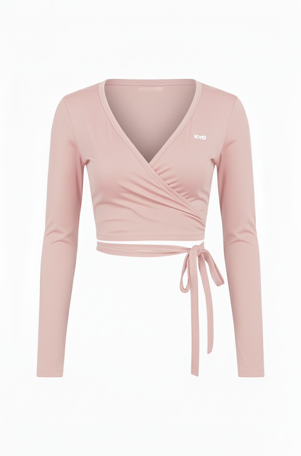 Uzume Ballet Wrap Top Baby Pink