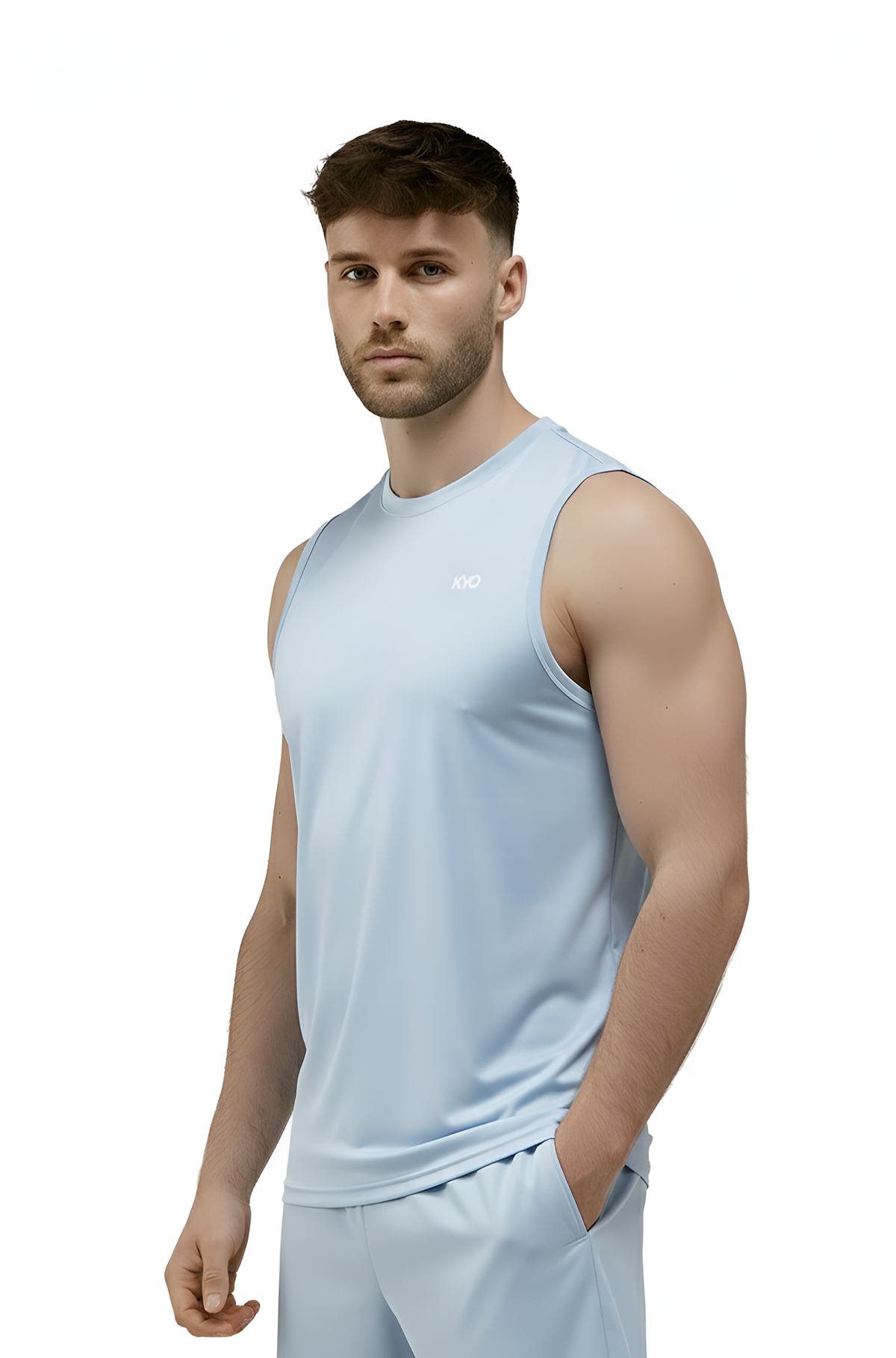 Enma Tank Top Baby Blue