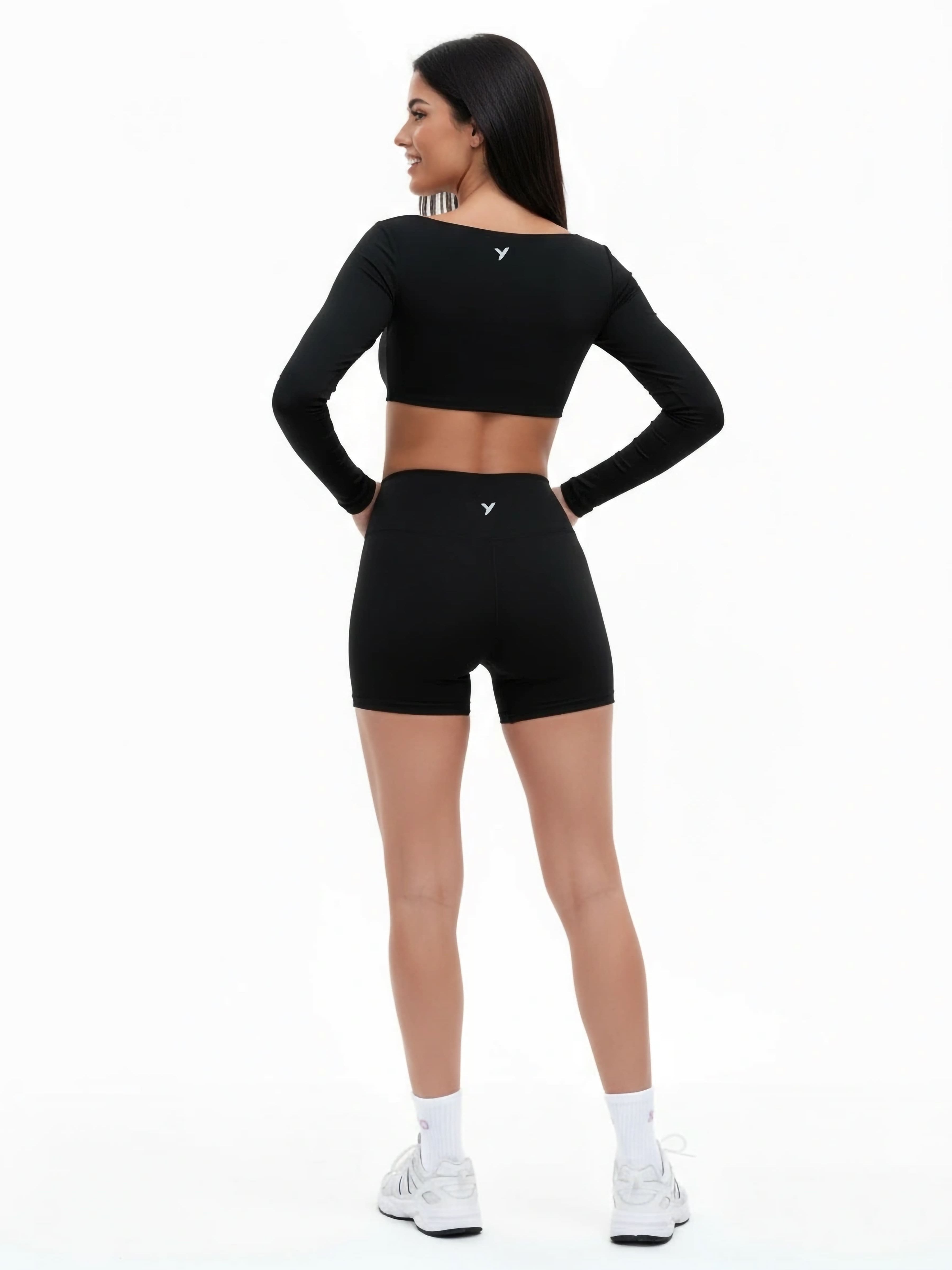 Uzume Long Sleeve Top Black