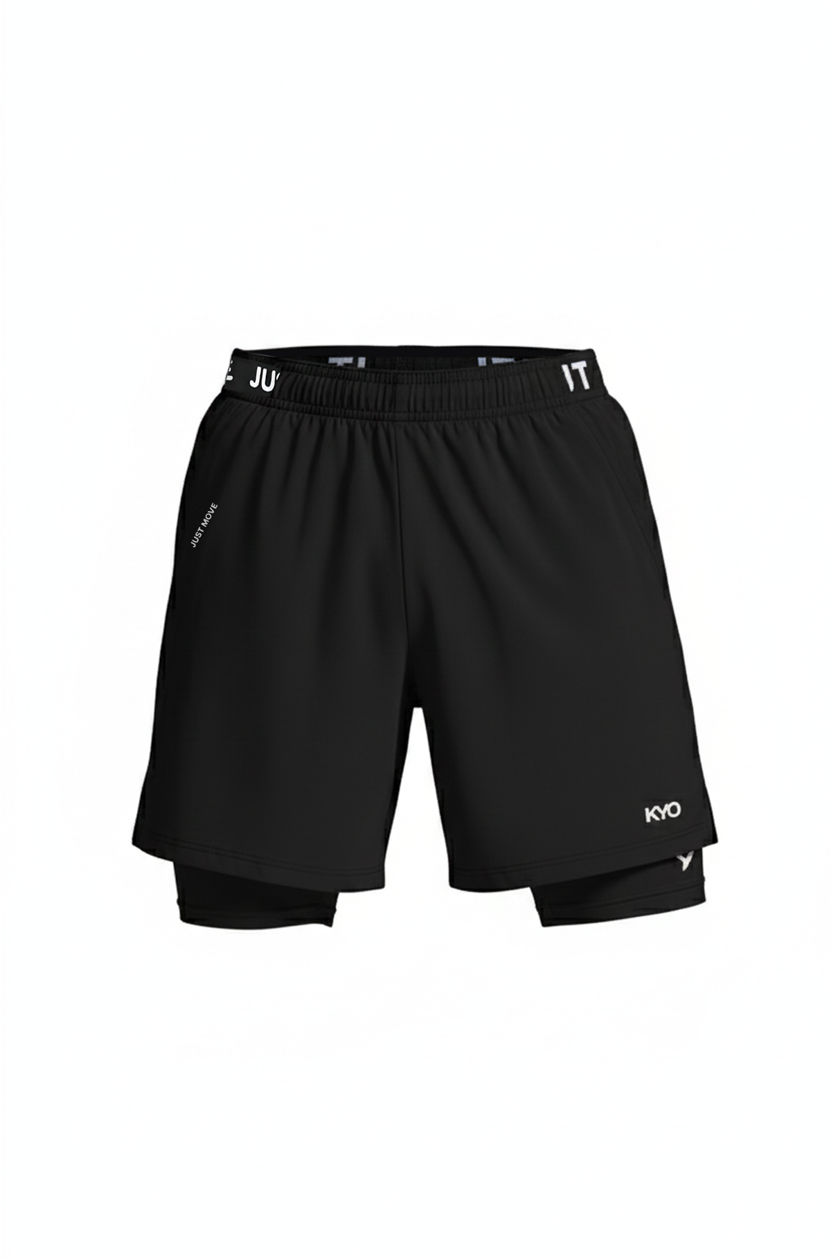 Enma 2 In 1 Shorts Black