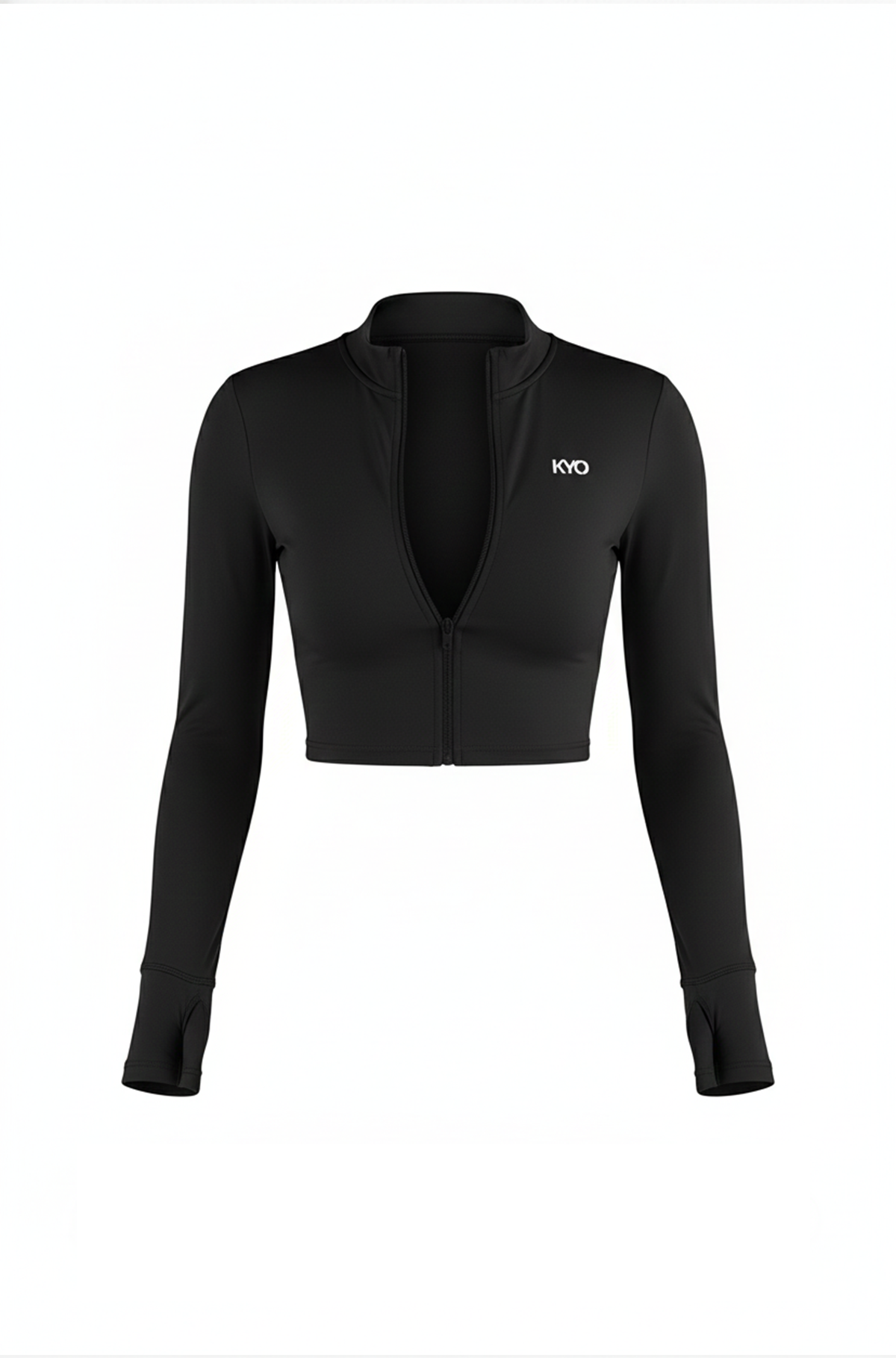 Uzume Sculpt Zip Jacket Black