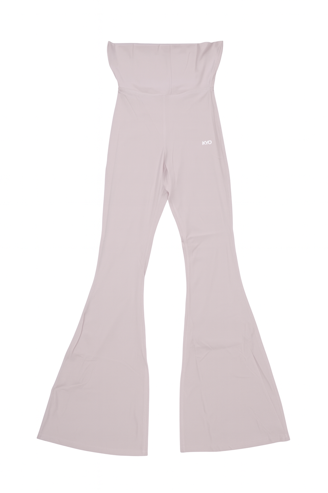 Uzume Jersey Flare Pants Baby Pink