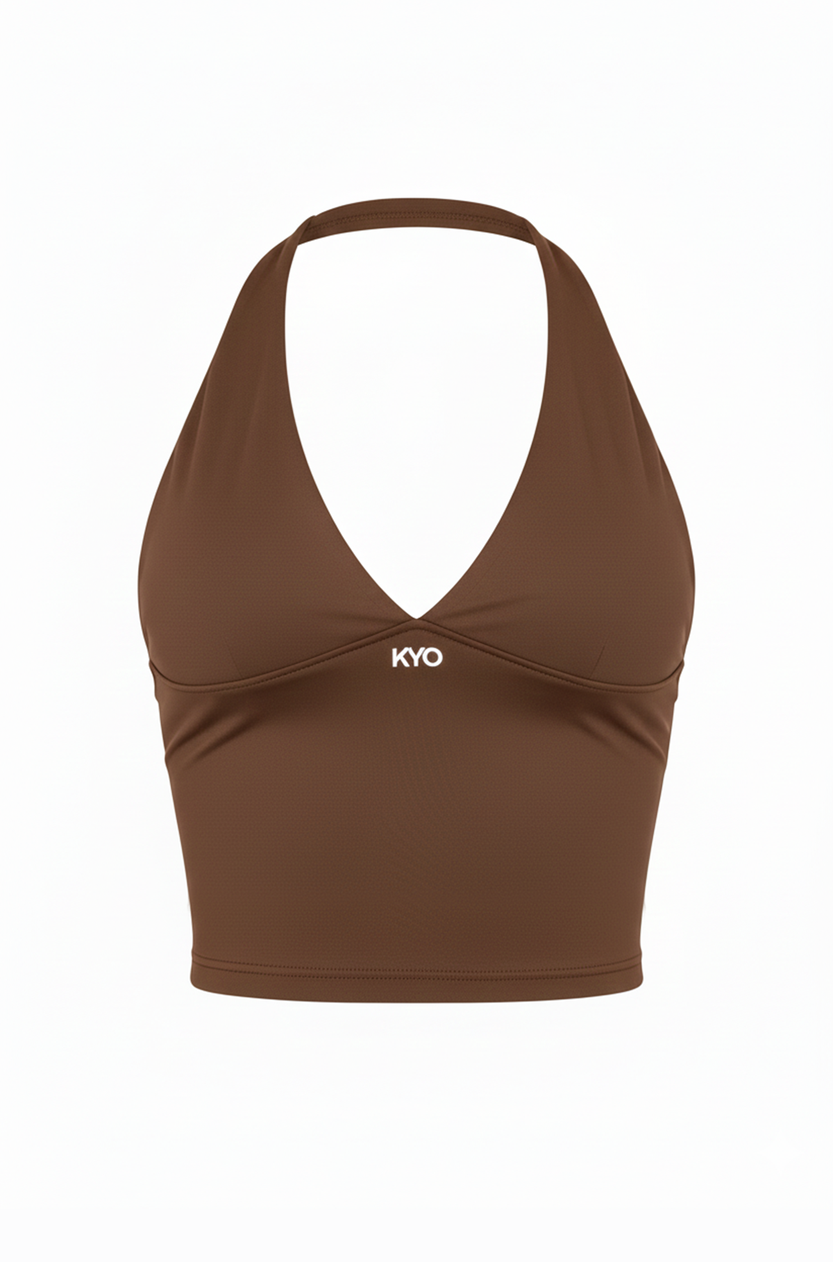 Uzume Neck Holder Tank Top Brown