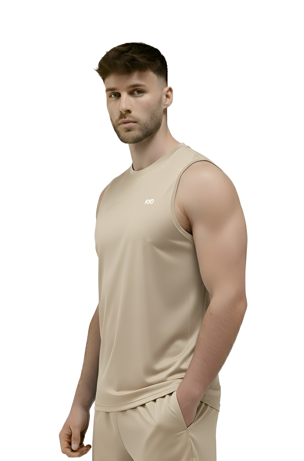 Enma Tank Top Beige