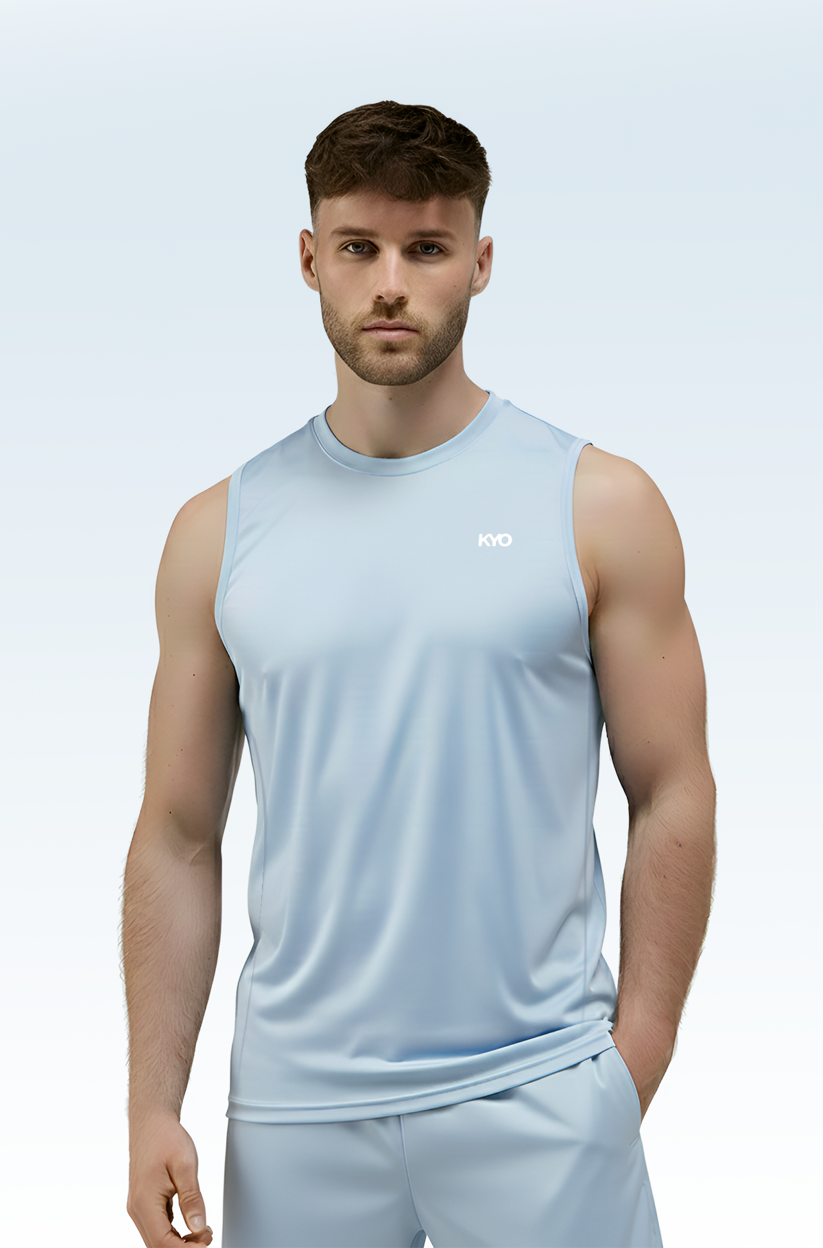 Enma Tank Top Baby Blue