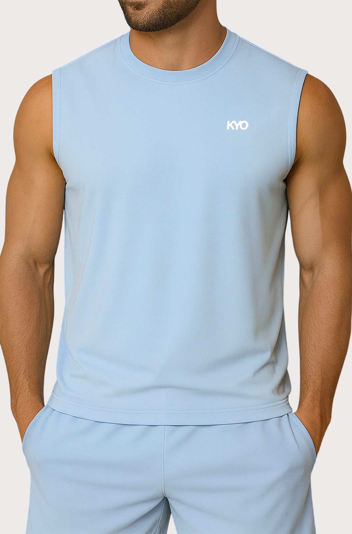 Enma Tank Top Baby Blue