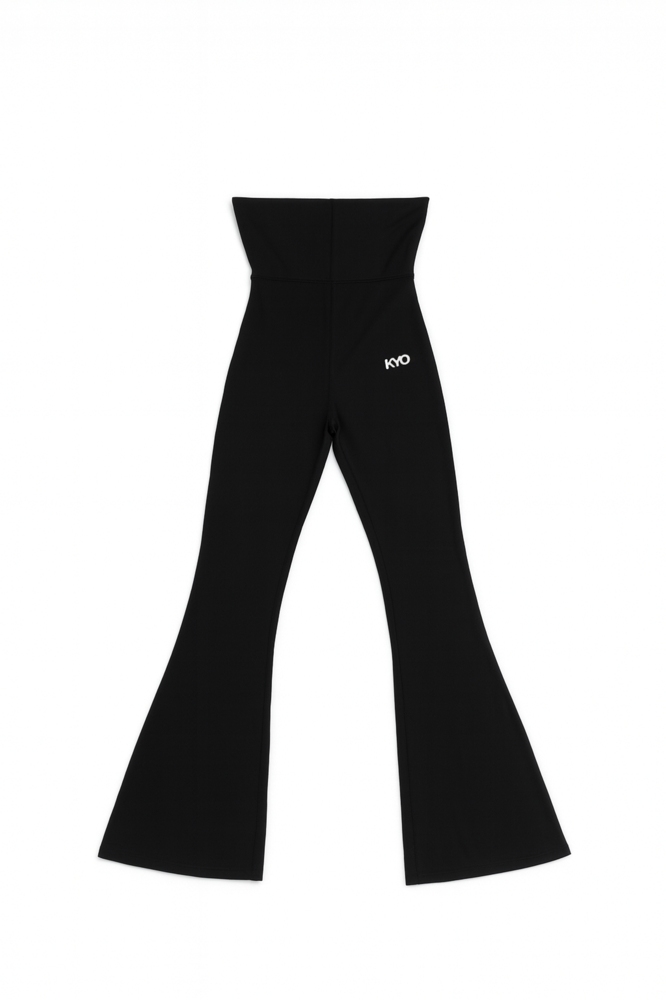 Uzume Jersey Flare Pants Black
