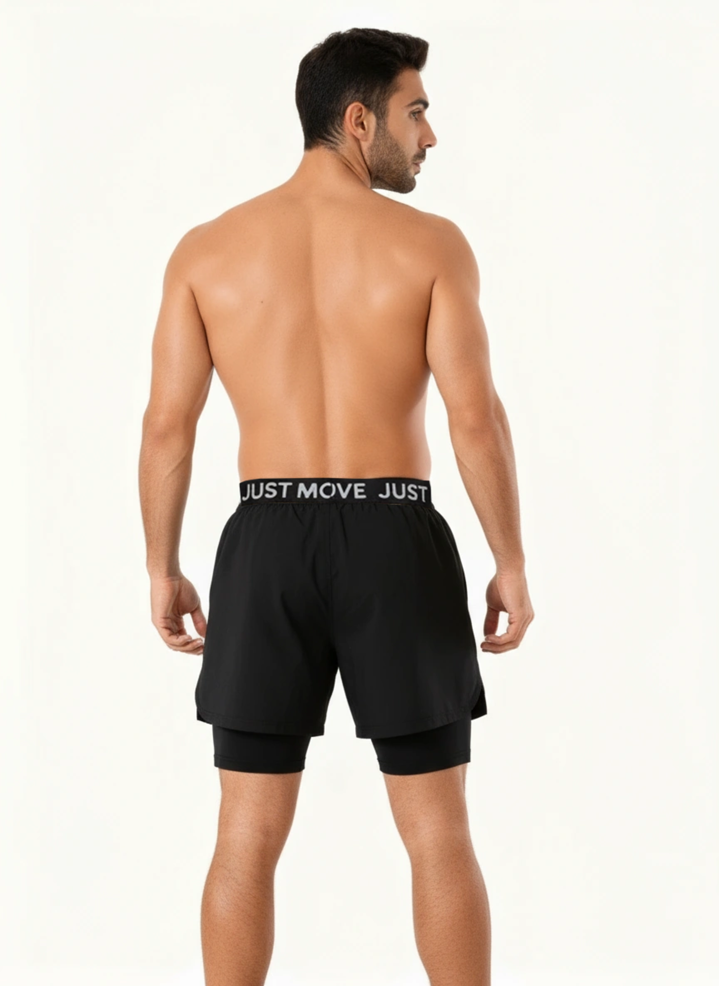 Enma 2 In 1 Shorts Black