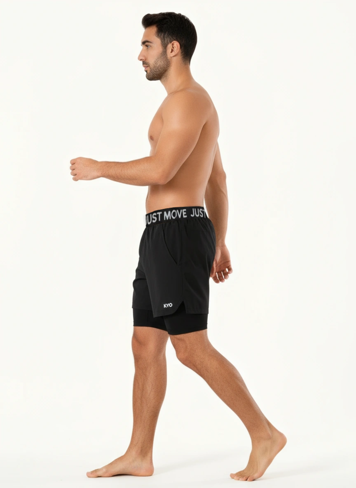 Enma 2 In 1 Shorts Black